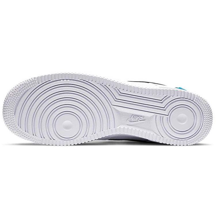 New Nike Air Force 1 Low Worldwide White Blue Fury Black CK7648-100