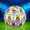 Custom Name Personalized Go Ahead Eagles Print Size 5 Soccer Ball Training & Match Football, for Team, Kicking, Gift for Football Enthusiasts