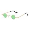 Retro Hippie Small Round Sunglasses For Men Women Vintage Metal Frame Mini Round Sun Glasses Hip-hop Eyewear UV400 For Outdoor