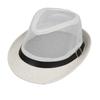 Eleganter Trilby-Hut im britischen Stil Strohhut für Karnevals Herren