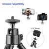 Zinc Zinc Alloy 2 Section Tripod Stand Holder Mini Tripod Table Tripod Mobile Phone Tripod Camera Tripode