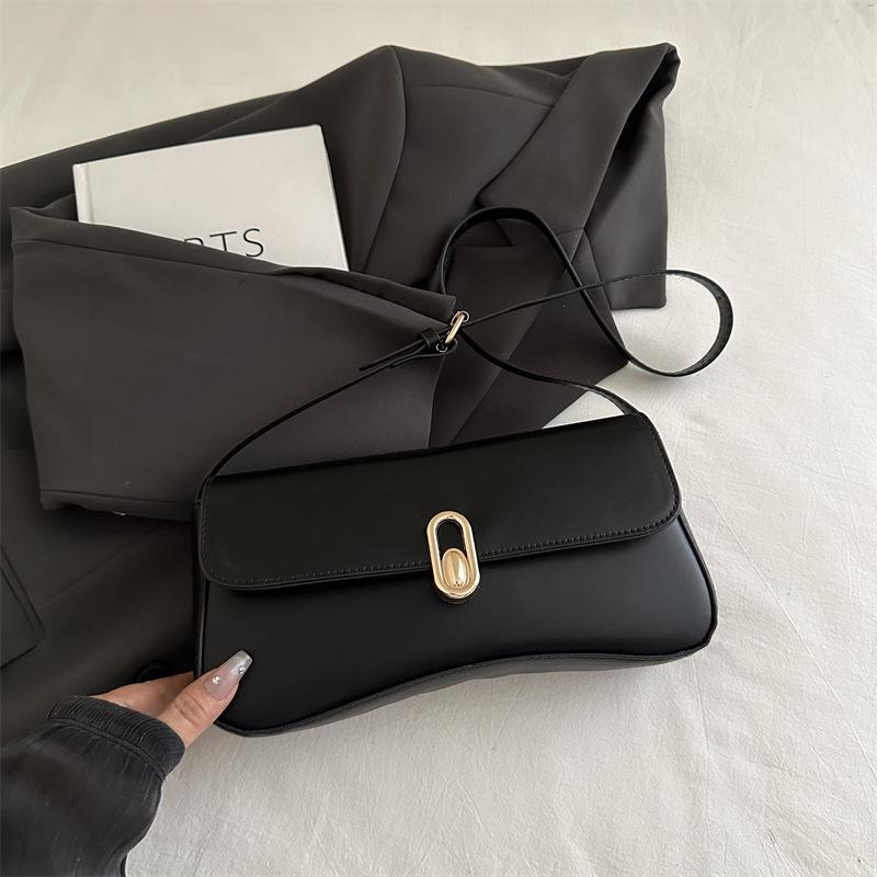 French Personality Trendy Underarm Bag 2025 New Shoulder Bag Fashion Minimalist Style Retro Elegant Foreign Style Handbag