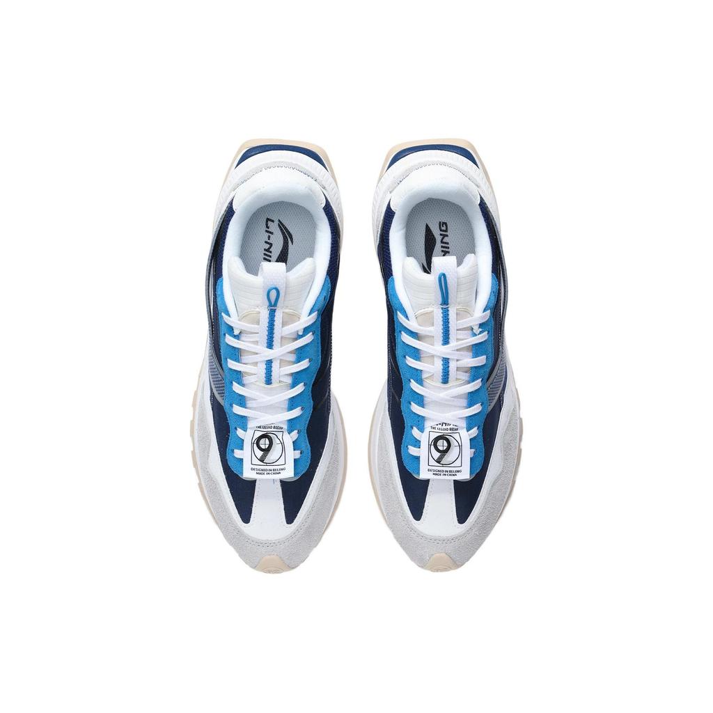 Li Ning Fangyuan EVO Comfortable Low top Running Shoes Men's Microcrystalline Gray AGCR227-1