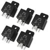 [5 Pack] 12V 40A Automotive Relay, 4-Pin SPST (Model JD1912) – Heavy Duty Relay Switch for Fuel Pump, Fan, Starter, Light Bar