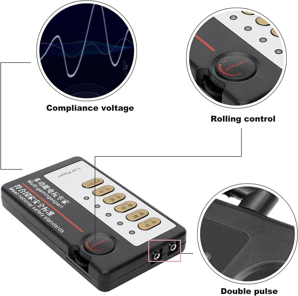 Electric Shock Penis Ring Vibrating Cock Ring Sex Toy Vibrator Electric Shock G Spot Vibration Mode Adult Sex Toys for Men Male