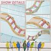 Bird Perch Wood Climbing Ladder Stand Platform for Parrot Cage Accessories