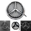 Auto Frontgrill Emblem Stern Plakette 3D Spiegel OE Stil Flache Oberfläche Für Mercedes Benz W245 W204 X204 B180 B200 B250 C280 C300 C350