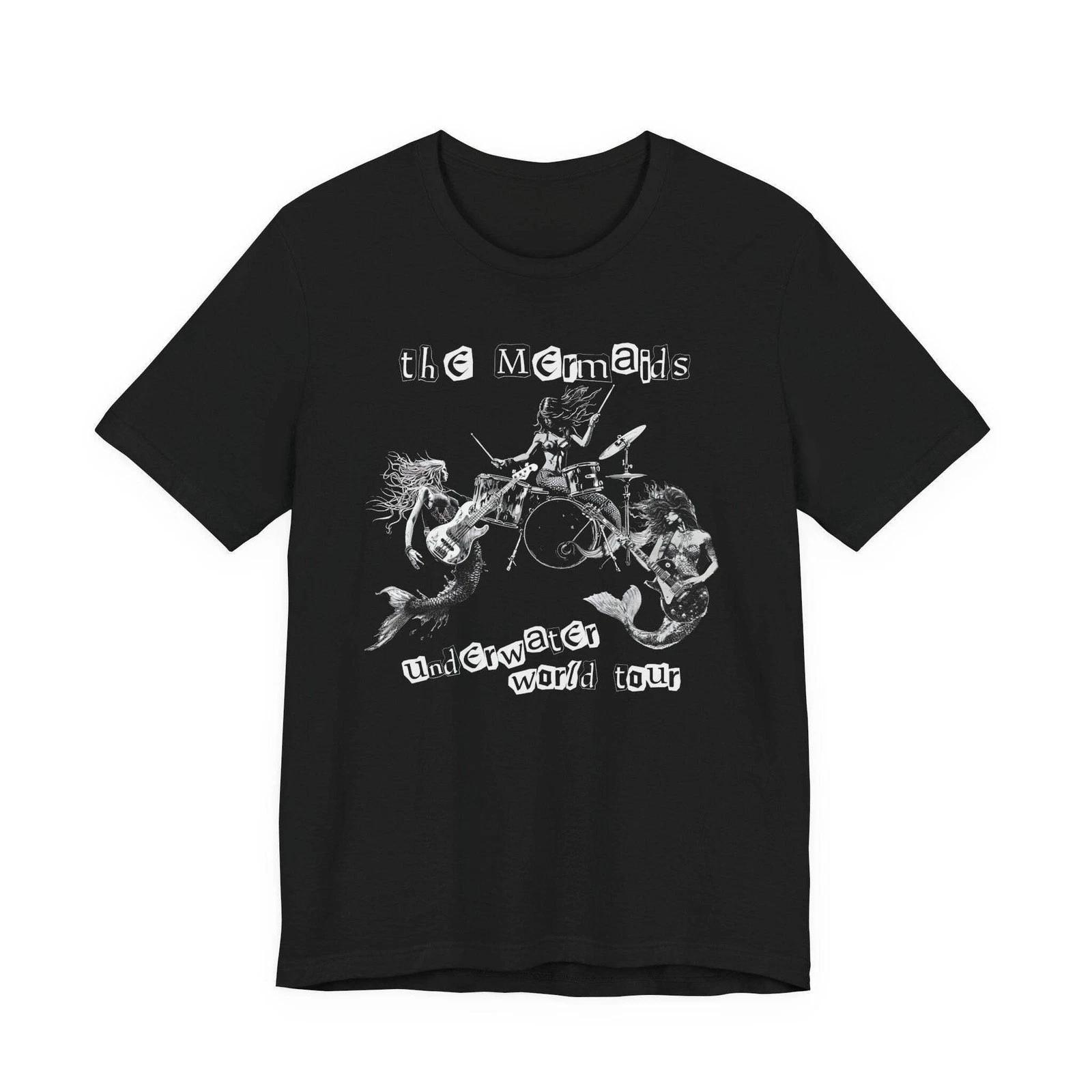 Mermaidcore T-shirt - Underwater World Tour Shirt L