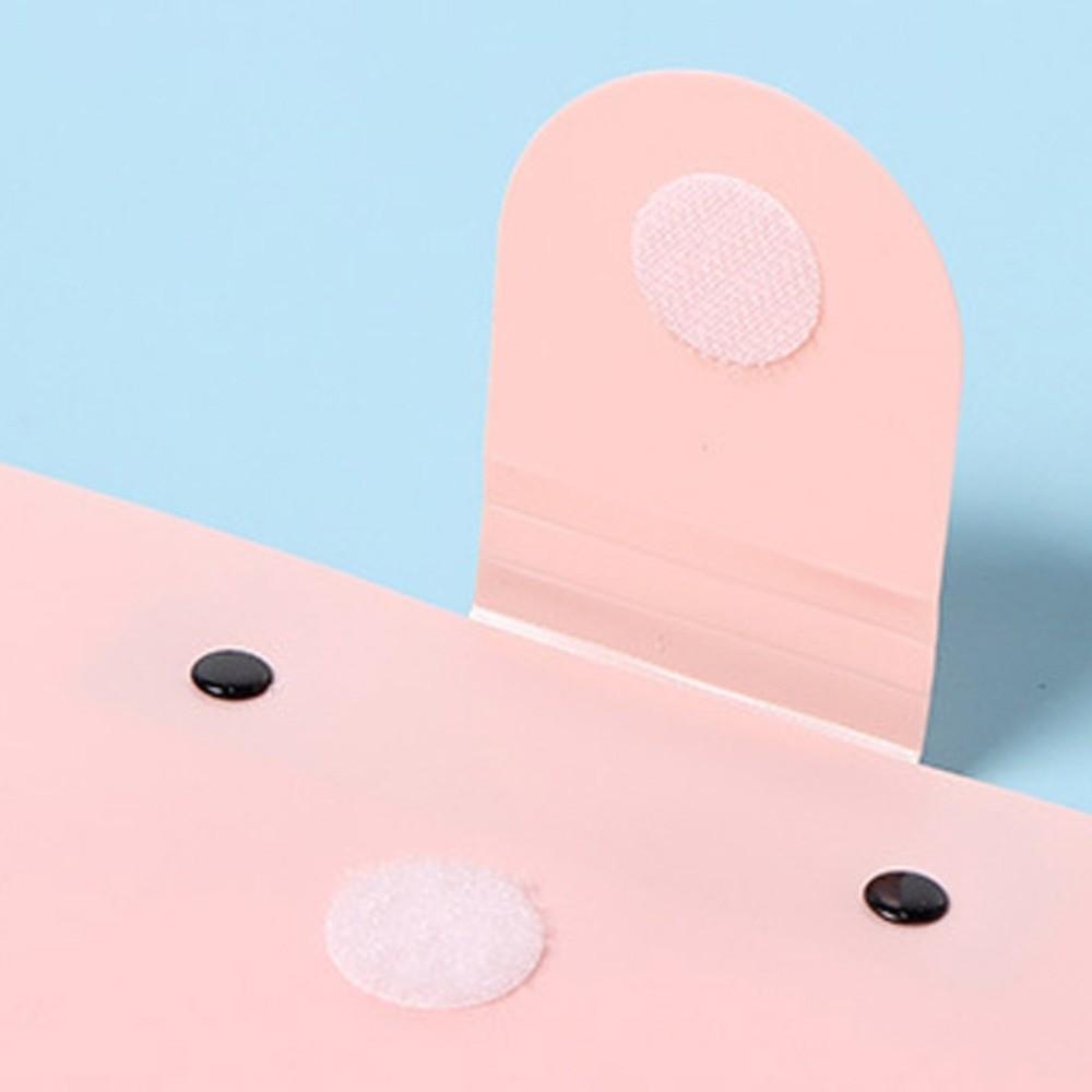 8 Pockets File Organizer A4 Document Storage Bag Expanding File Folder  Contract Invoices