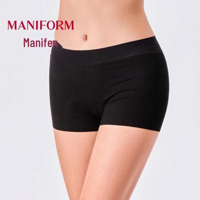 Maniform Seamless Lace Mid-Waist Safety Shorts