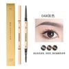 Double Head Eyebrow Pencil Long Lasting Sweatproof Natural Makeup For Beginners