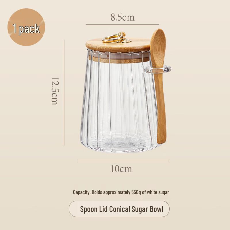 Shangqi Conical Sugar Jar Set