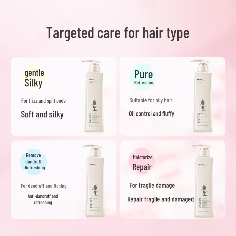 Adolph Essential Oil Deep Cleansing & Brightening Shampoo