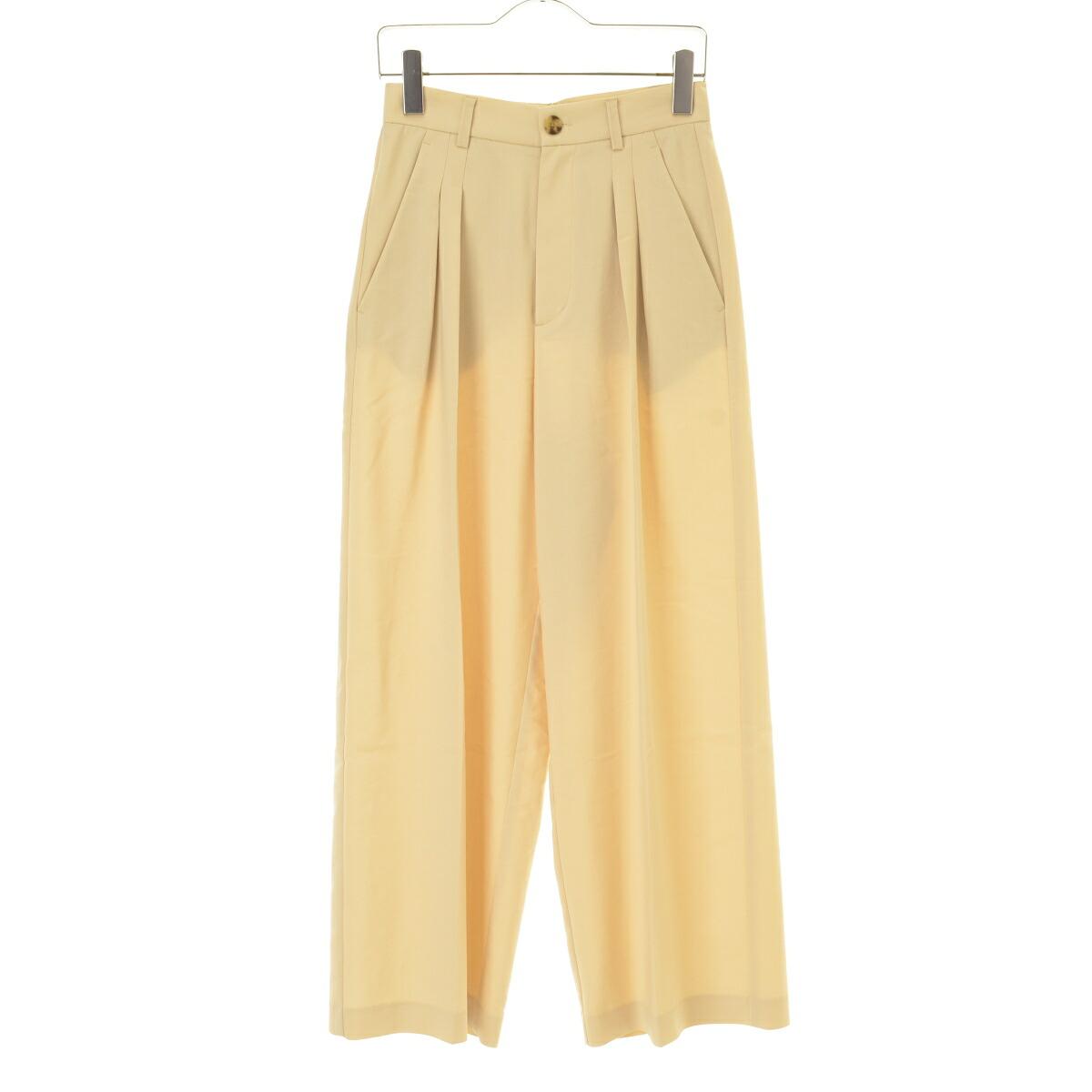 [Used] SLOBE IENA / SLOBE IENA 24SS 24030912306020 TR linen 2 tuck pants [cacgaccg-l]