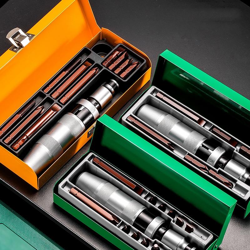 Xiaomi Impact Screwdriver Hand Manual Reversible Impact Driver Set Extractor Durable Remove Disengage Rusted Fasteners Or Frozen Bolts