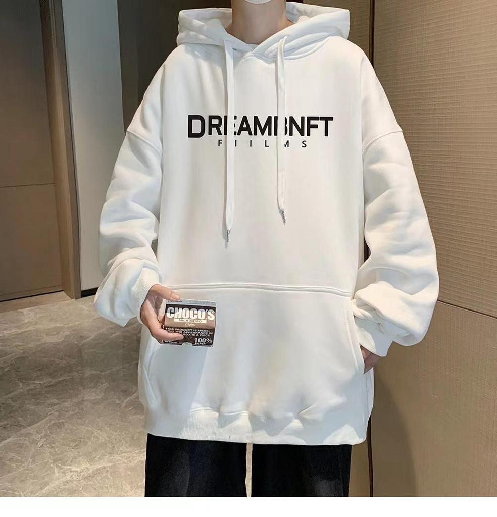 Men's Winter Thick Hooded Sweatshirt - Heavy, Oversized, Trendy Jacket for Couples