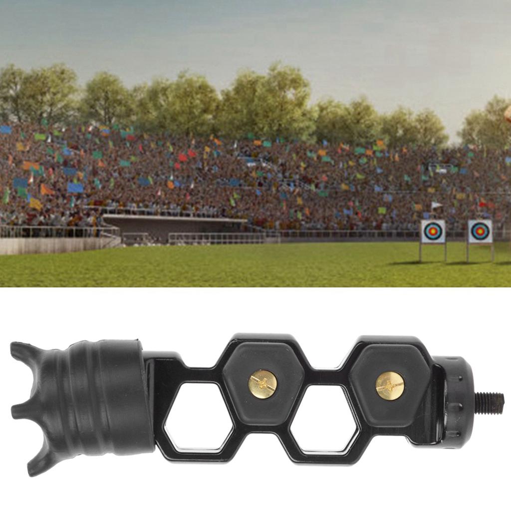 1 Stück Gummi Bogenschießen Stoßdämpfer Vibrationsdämpfer Absorber für Compoundbogen Jagd Schießzubehör schwarz