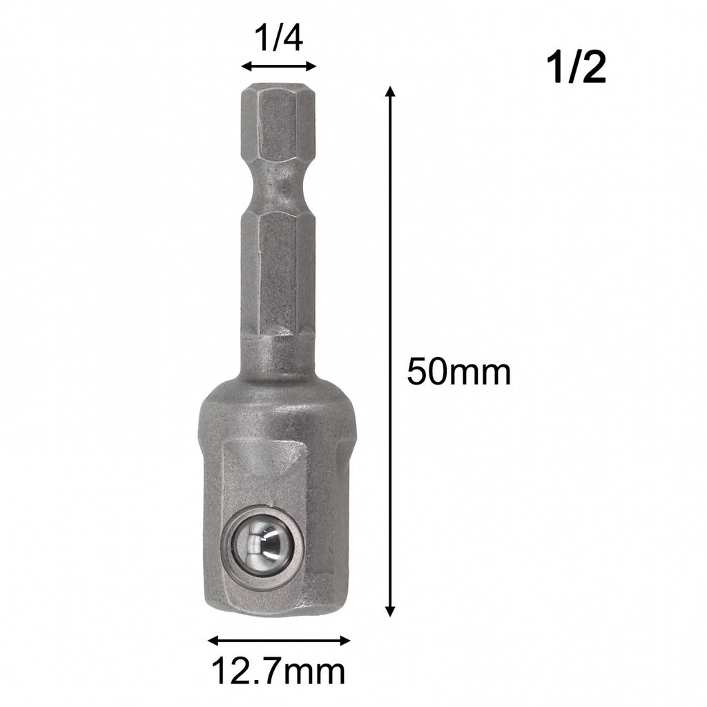Hand Socket Set Conversion Drill Bits Bar Set Hex Shank Extension Socket Adapter