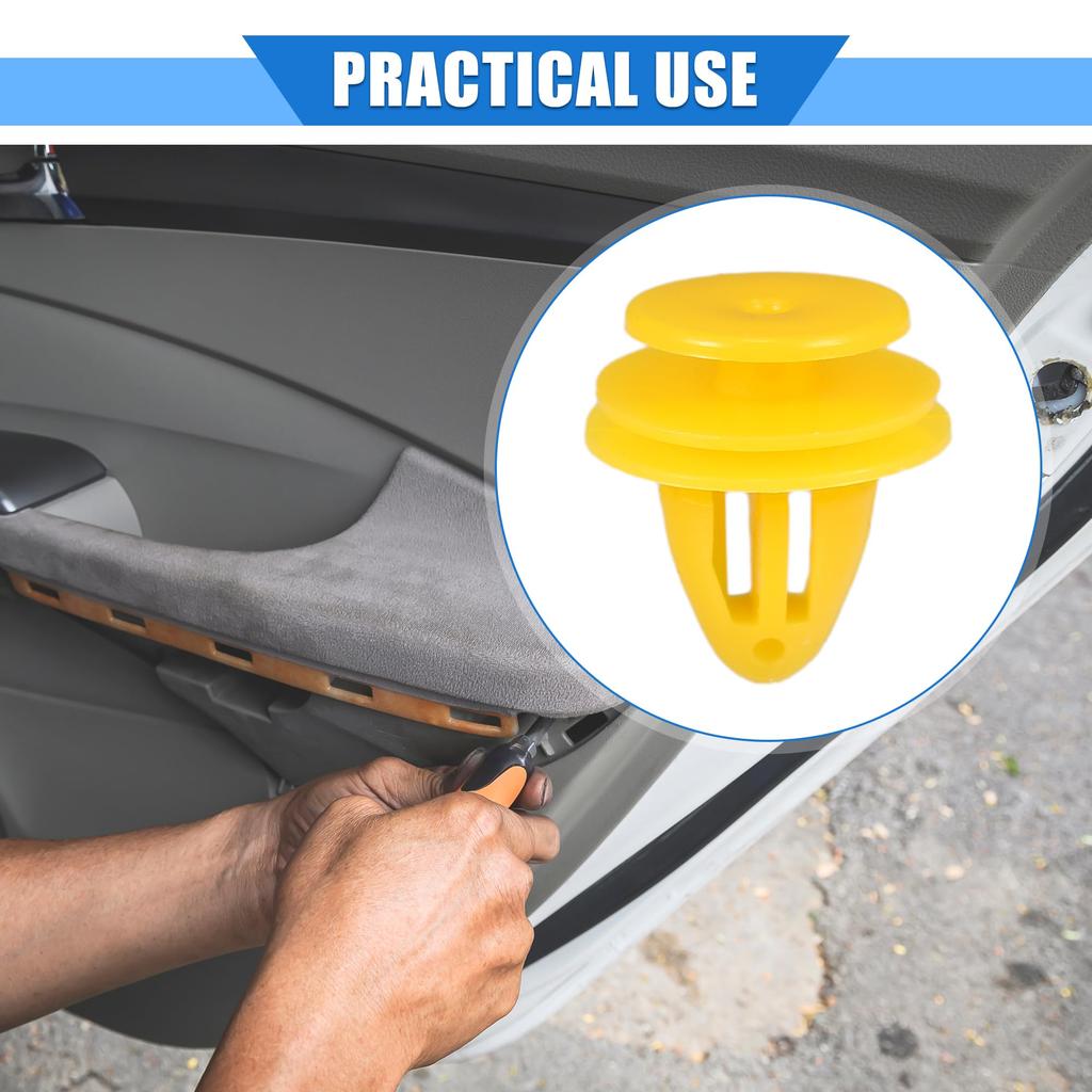 VekAuto Door Trim Panel Retainer Clip Fastener Compatible with Chevrolet