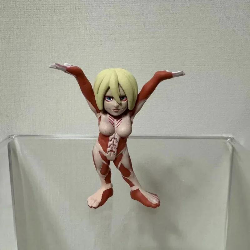 Attack on Titan Action Figure The Armored Titan Colossal The Female Anime Figure Model Ornaments Toys