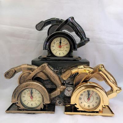 Creative Retro Cutting Machine Fashion Alarm Clock Student Study Personalized Time Table