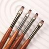Double Ended 7/12/13Mm Liner Painting Brush Nail Art Flat Round Drawing Flowers Diy Petal Pen Tools Glue Phototherapy Pen