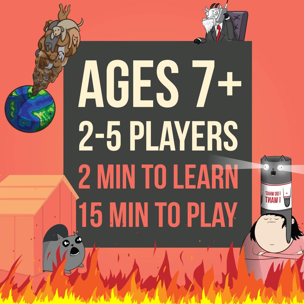 Barking Kittens Is the Third Expansion of Exploding Kittens