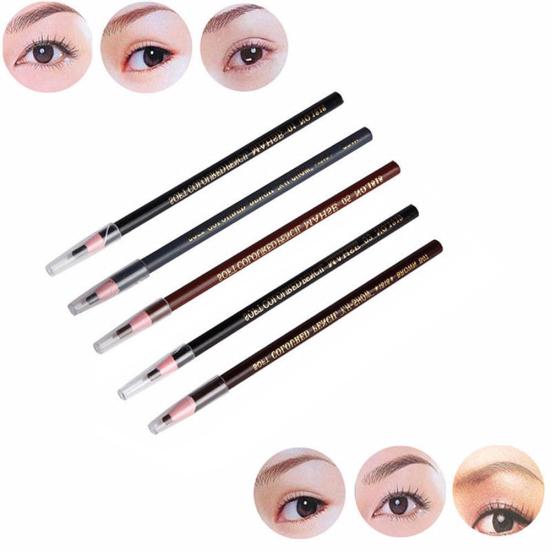 Waterproof Long Lasting Eyebrow Enhancer Liner Definition Pencil Cosmetic Tool