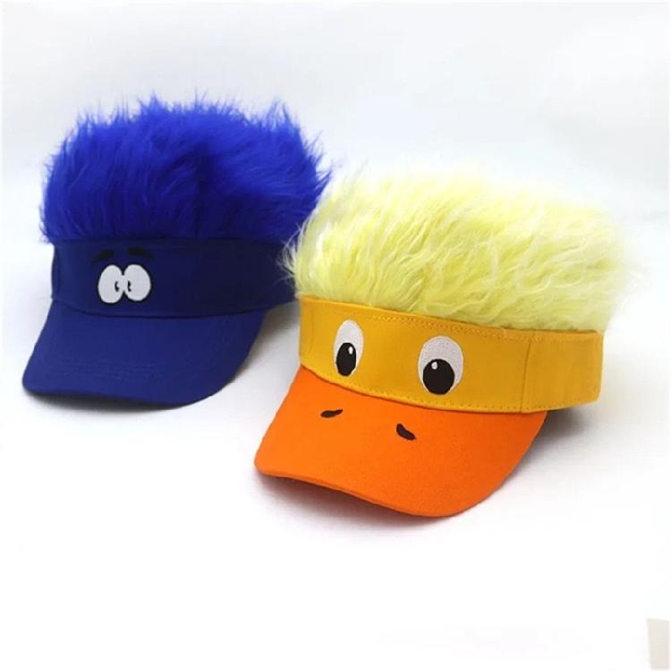 Adjustable Birdie Wig Hat Soft Cotton Blend Perfect For Themed Event Concerts And Everyday Fun Photo Props