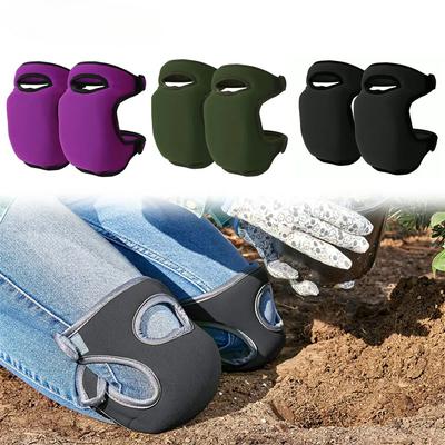 1 Pair Newest Arrival Gardening Knee Pads Water-resistant Comfort Padding Knee Protectors Caps for Gardener Work Men and Women