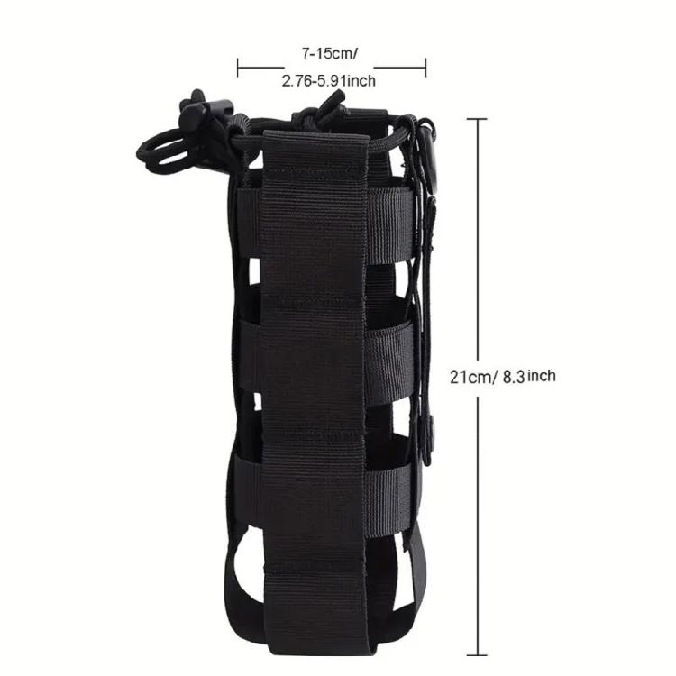 Water Bottle Carriers for Camping Hiking Travelling Belt Water Bottle Holder Bag Tactic Belt Water Bottle Carry Pouches