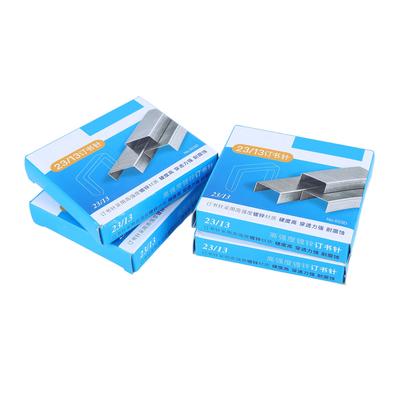 4000pcs 23 13 Staple Thicken Easy Pinning Galvanized Iron Metal Staple for 100 Sheet Capacity for Home School