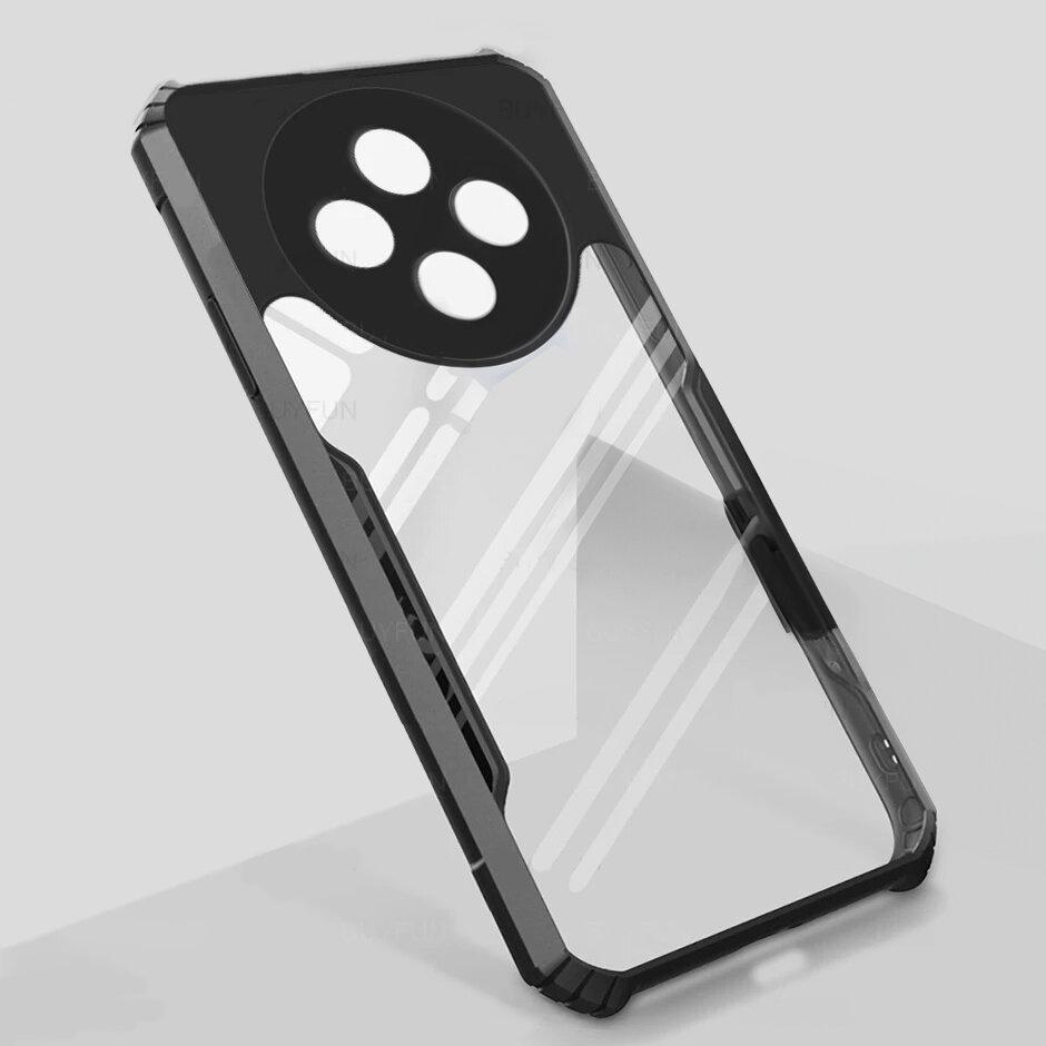 Case for Oppo Reno 12FS / 12F, AntiDrop Hybrid, black