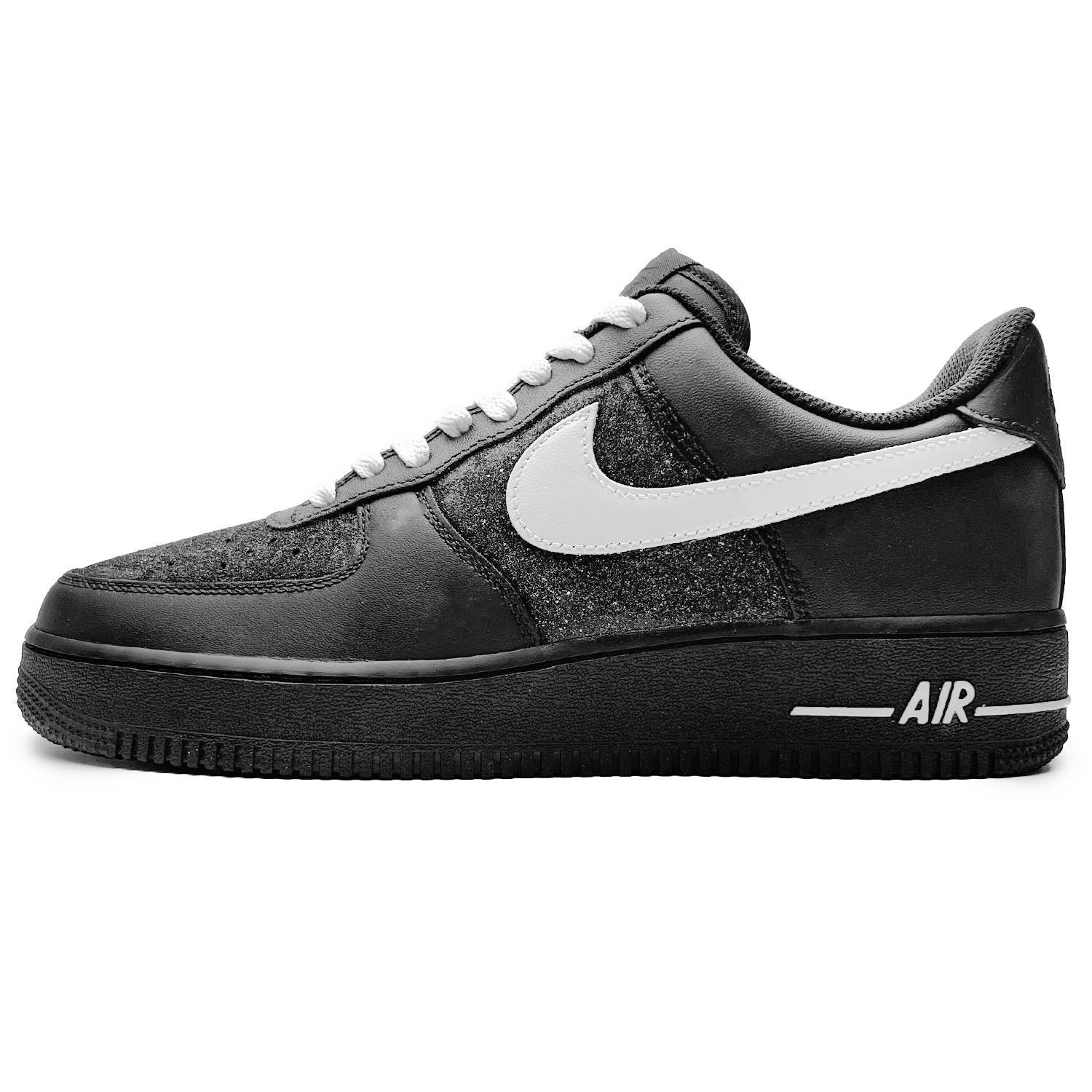 

Nike Air Force 1 Slip Resistant Abrasion Resistant Low top Skateboard Shoes Women s Black White DD8959-001(Team285-) 38.5