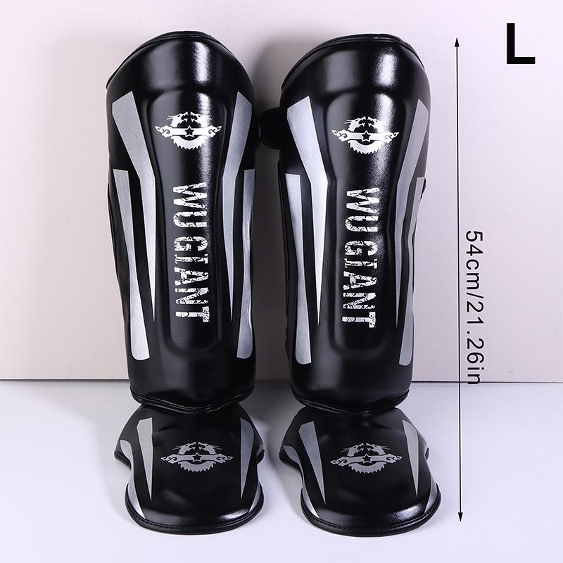 1 Paar Kickboxen Boxen Schienbeinschützer Pads Muay Thai Kampfsport Sanda Wushu Beinschutz Taekwondo Mma Kampf Knöchelschützer