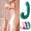Suction Vibrating Massager 3-in-1 Clitoral Sucking G-Spot Vibrator Thrusting Wand Multi-Frequency Stimulation Waterproof Rechargeable Adult Toy for