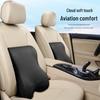 All-Season Car Seat and Lumbar Support Cushion with Memory Foam for Tailbone Pressure Relief