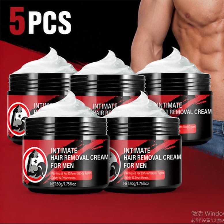 Crema depilatoria da uomo - Corpo intero, viso, ascelle e altro 50 g