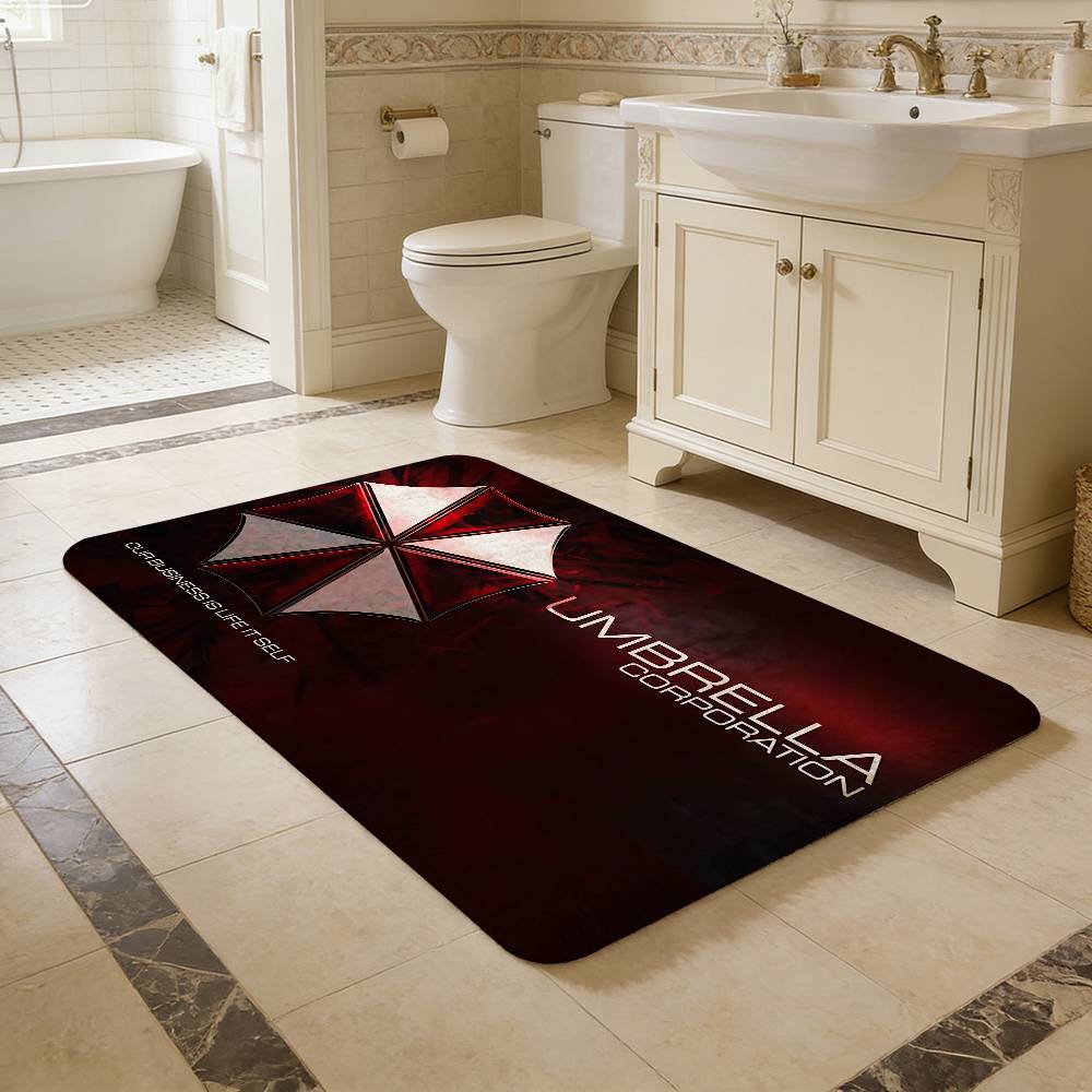 Virtual Company U-umbrella C-corporation Door Mat Kids Room Bedroom Decoration Balcony Anti-Slip Doormat Room Doormat Area Rug