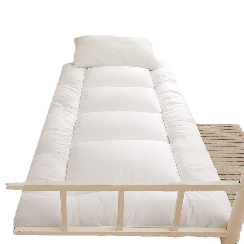 Feather Velvet Foldable Mattress - Brushed, Thickened for Students & Kids (Single/Double Bed)