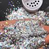 100ml Gold Glitter Nail Art Sequins Powder for Phone Case Decorations