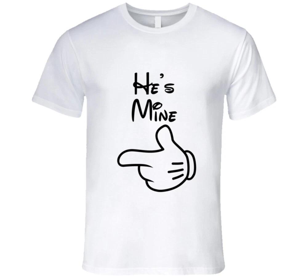 He s Mine Couple s Shirt Husband Boyfriend Wife Girlfriend Gift T Shirt 3XL