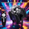 Seven-Color Rotating Voice-Activated LED Disco Ball Light