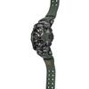 Casio Quartz Watch with Stainless Steel Strap Military Style Men's GWG-B1000-3AER, Green,