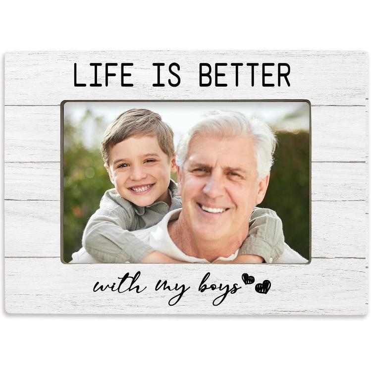 Sister Girls Gifts 4x6 Picture Frame, Best Friend for Sister Female Photo Frame, Long Distance Friendship Gifts, Companionship Wooden Picture Frames