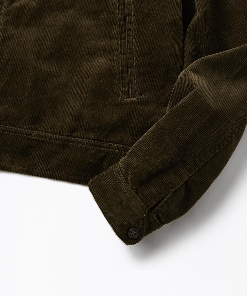 OUTSTANDING Corduroy Drizzler Jacket_Brown