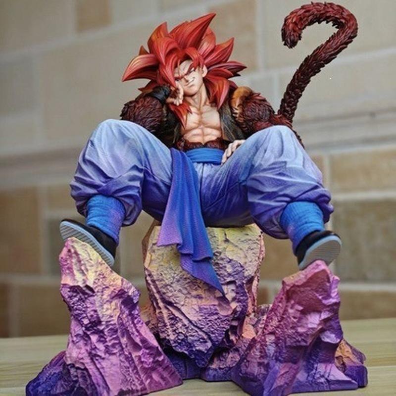 In Stock Dragon Ball Ssj4 Gogeta Super Saiyan 4 Action Figure Anime Figurine Collectible Model Pvc Statue Toys Birthday Gifts