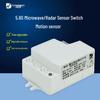 5.8G Microwave Radar Sensor with Photosensitive Dimming Replaces Infrared Human Body Sensor Switch.