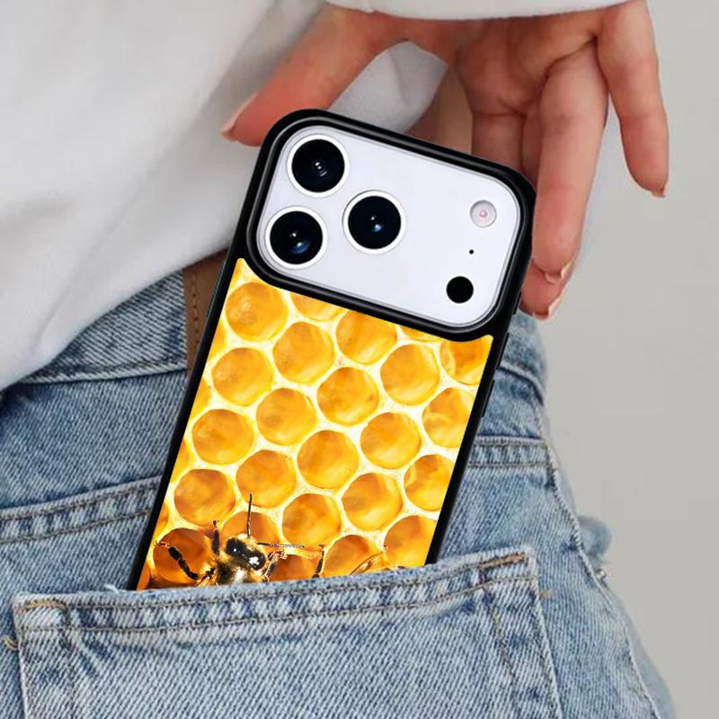 Bee Keeping Honey Bees Style Phone Case for iPhone 16e 15 14 13 12 17 Pro Max Plus Air 17pro Cover Coque
