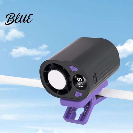 Hands-free Cooling Fan Car Clip-on Hands-Free Mini Bladeless Rechargeable Wearable Personal Device for Shirts 3-Speed Quiet Portable Adjustable Clip